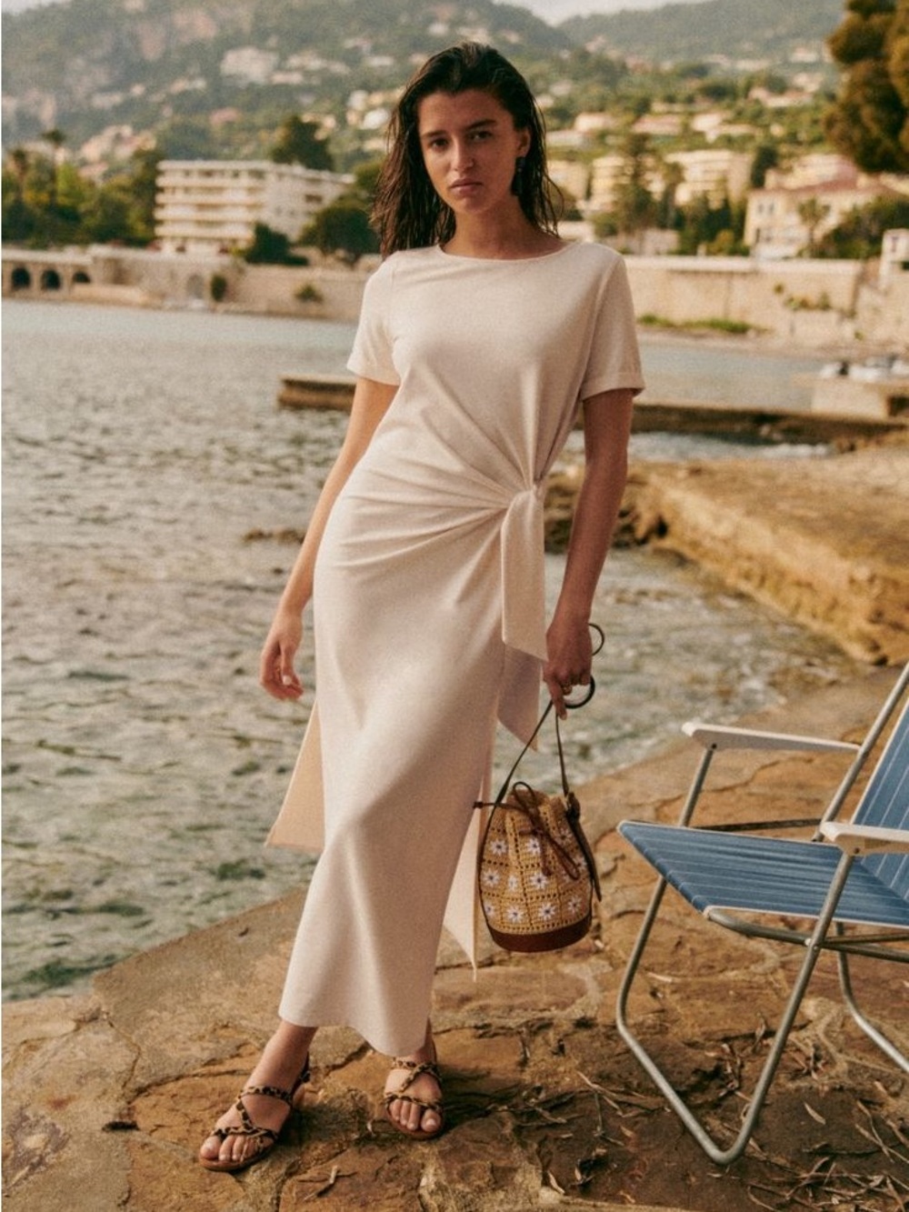 NWT Sézane Pippa Maxi Dress
